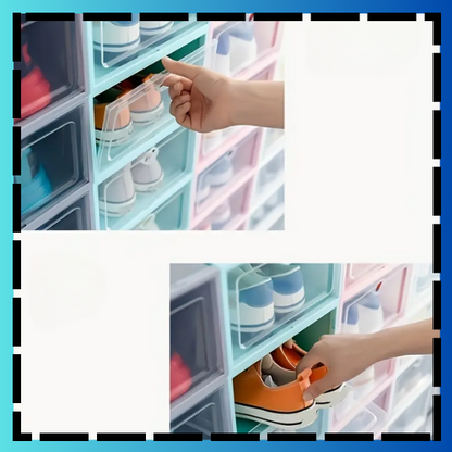 Plastic Assembly Shoes Organizer