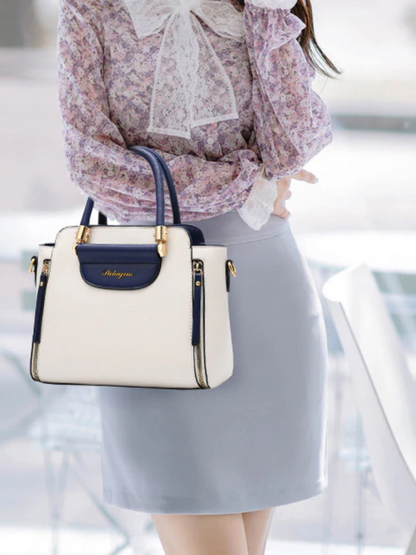 Fashion-forward Hit Color Handbag