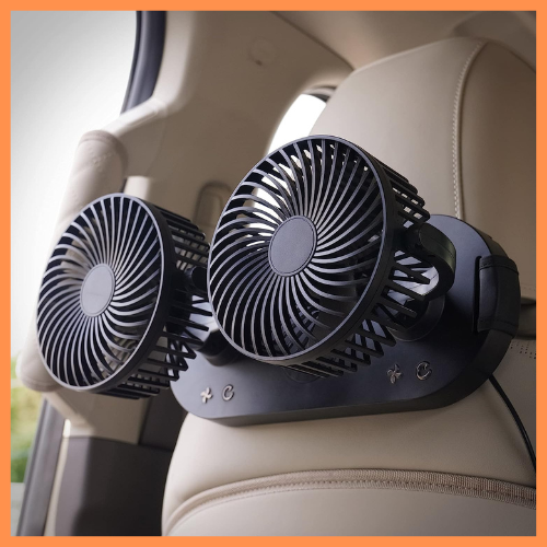 Car Seat Ventilation Fan with USB