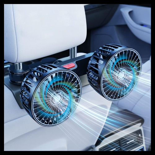 Adjustable Car Seat Clip Fan